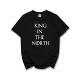 Game of Thrones King Queen in the North T Shirts Valentine