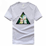 Rick and Morty T-shirt Short sleeve O-Neck Cartoon Unisex