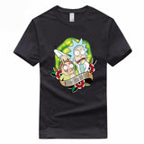 Rick and Morty T-shirt Short sleeve O-Neck Cartoon Unisex