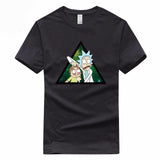 Rick and Morty T-shirt Short sleeve O-Neck Cartoon Unisex