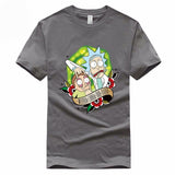 Rick and Morty T-shirt Short sleeve O-Neck Cartoon Unisex