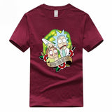 Rick and Morty T-shirt Short sleeve O-Neck Cartoon Unisex