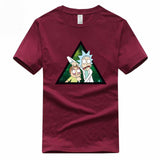 Rick and Morty T-shirt Short sleeve O-Neck Cartoon Unisex