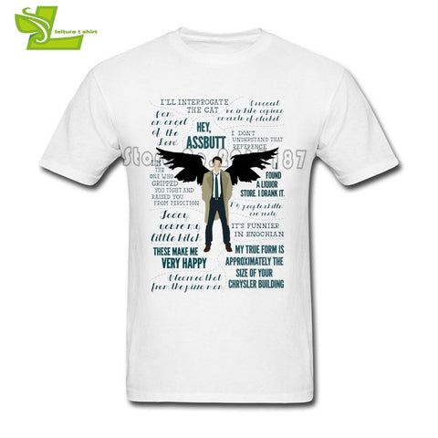 Castiel Story Line T Shirt