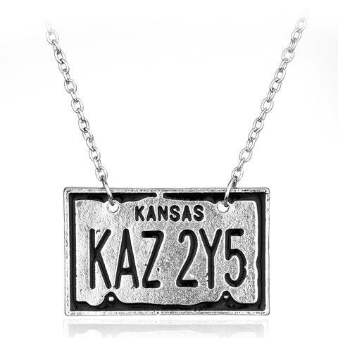 Supernatural Plate KANSAS Necklace