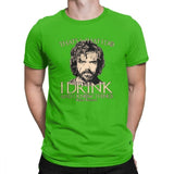 Game Of Thrones T-Shirt I Drink And I Know Things Tees Tyrion Lannister T Shirt