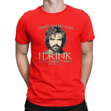 Game Of Thrones T-Shirt I Drink And I Know Things Tees Tyrion Lannister T Shirt