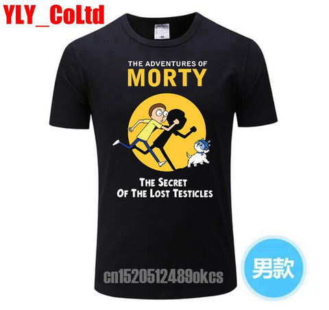 The secret of the lost Testicles - T shirt Rick and Morty