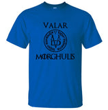 Summer Tshirt Men Valar Morghulis All men must die...