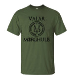 Summer Tshirt Men Valar Morghulis All men must die...