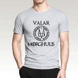 Summer Tshirt Men Valar Morghulis All men must die...