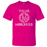 Summer Tshirt Men Valar Morghulis All men must die...