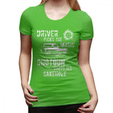 Supernatural T-Shirt Driver Picks The Music T Shirt Short Sleeve