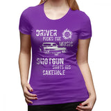 Supernatural T-Shirt Driver Picks The Music T Shirt Short Sleeve