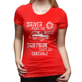 Supernatural T-Shirt Driver Picks The Music T Shirt Short Sleeve