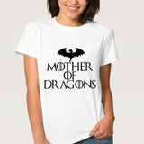 Game of Thrones Arya Stark NOT TODAY Mother of Dragons T Shirt Women T-