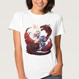 Game of Thrones Arya Stark NOT TODAY Mother of Dragons T Shirt Women T-