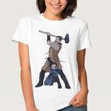Game of Thrones Arya Stark NOT TODAY Mother of Dragons T Shirt Women T-