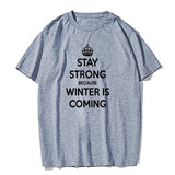 Wınter is Coming Game of thrones men T shirt