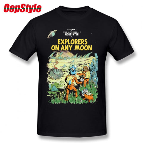 Adventure Of Rick And Morty T-shirt