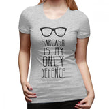 Teen Wolf T-Shirt Sarcasm Is My Defence