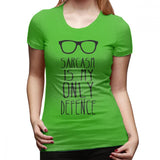 Teen Wolf T-Shirt Sarcasm Is My Defence