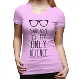 Teen Wolf T-Shirt Sarcasm Is My Defence