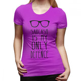 Teen Wolf T-Shirt Sarcasm Is My Defence