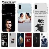 MaiYaCa Teen Wolf Bromance Mieczyslaw The Fashion phone Case for Apple iPhone 8 7 6 6S Plus X XS max 5 5S SE XR Mobile Cover