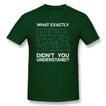 Chemistry Men T-shirt What Didn't You Understand Breaking Bad