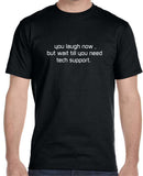 You laugh now...