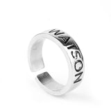 Watson and Sherlock Rings